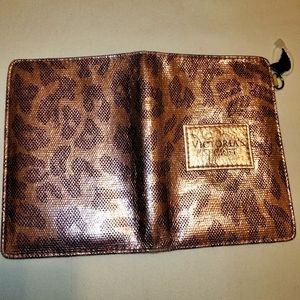 Victoria's Secret Pink Metallic Passport Holder
